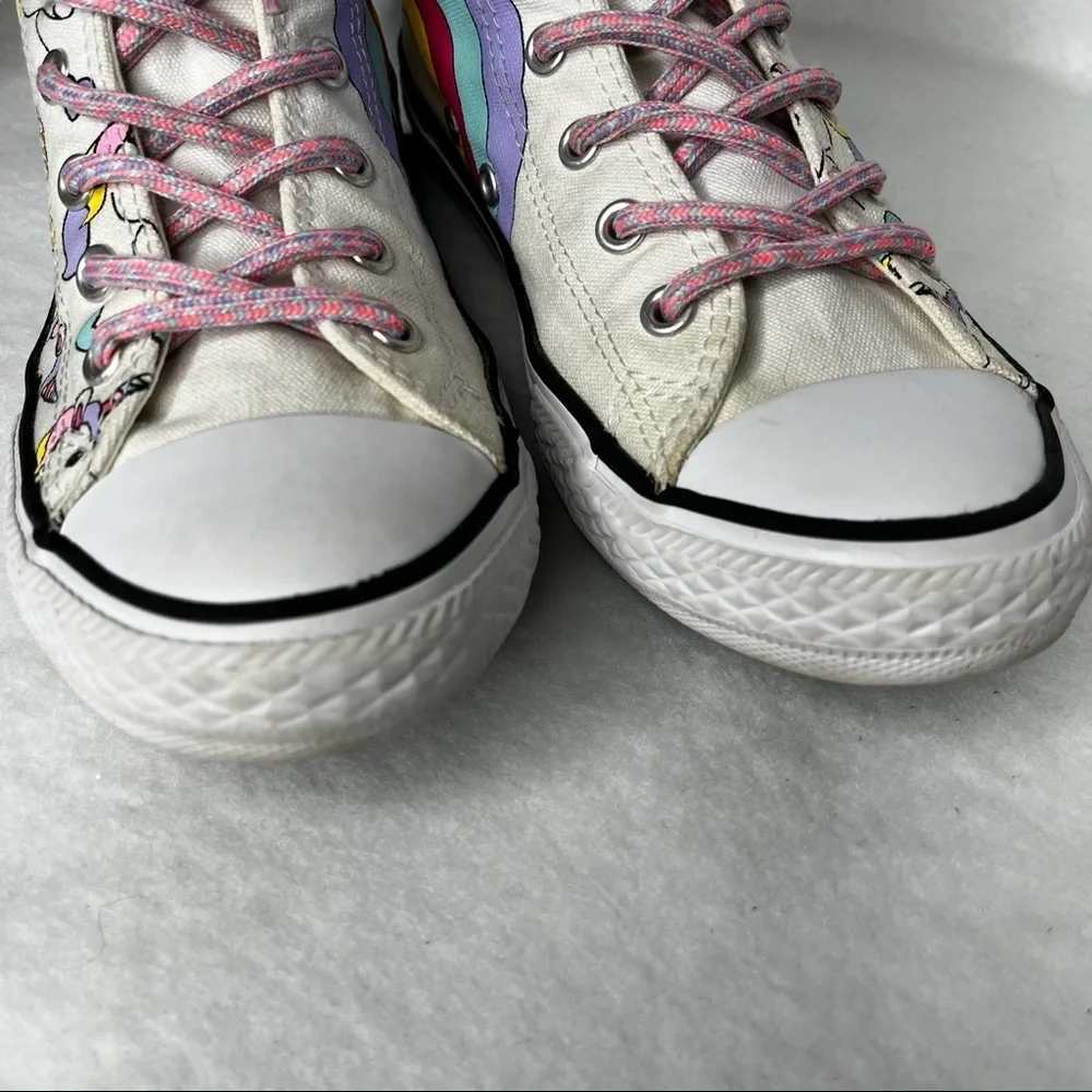 Converse‎ Unicorn Sneaker All High Top Chuck Taylor Rainbow Girls Size 3